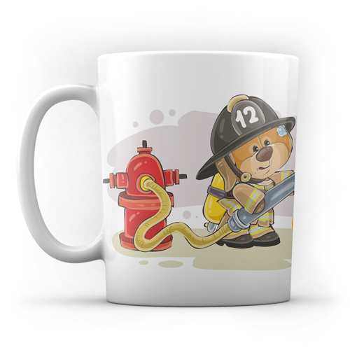 Tasse "Feuerwehrmann"