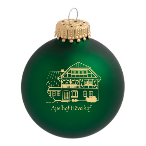 Weihnachtskugel Apelhof Hövelhof