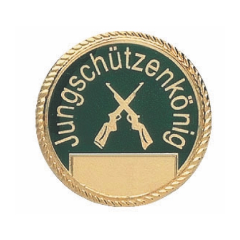 Königsabzeichen "Jungschützenkönig"