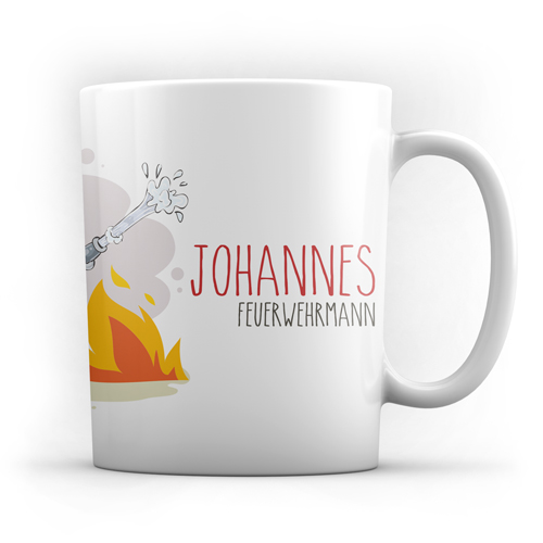 Tasse "Feuerwehrmann"