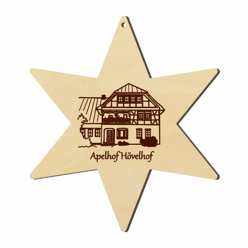 Holzstern Apelhof Hövelhof