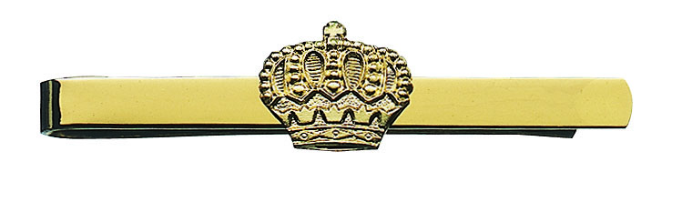 Krawattenschieber mit Krone